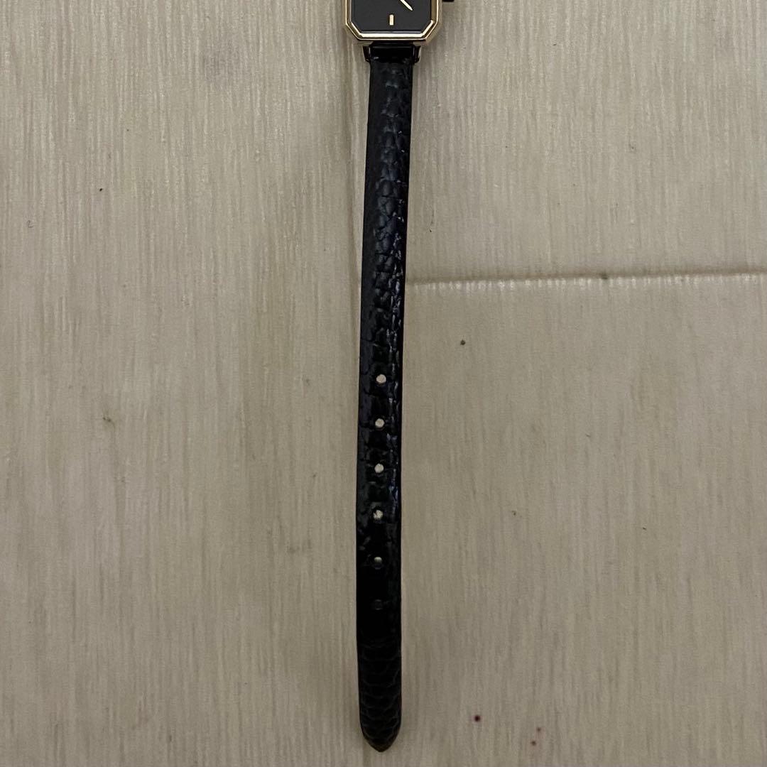 ete オクタゴンフェイス レザーベルト ウォッチ 腕時計　エテ