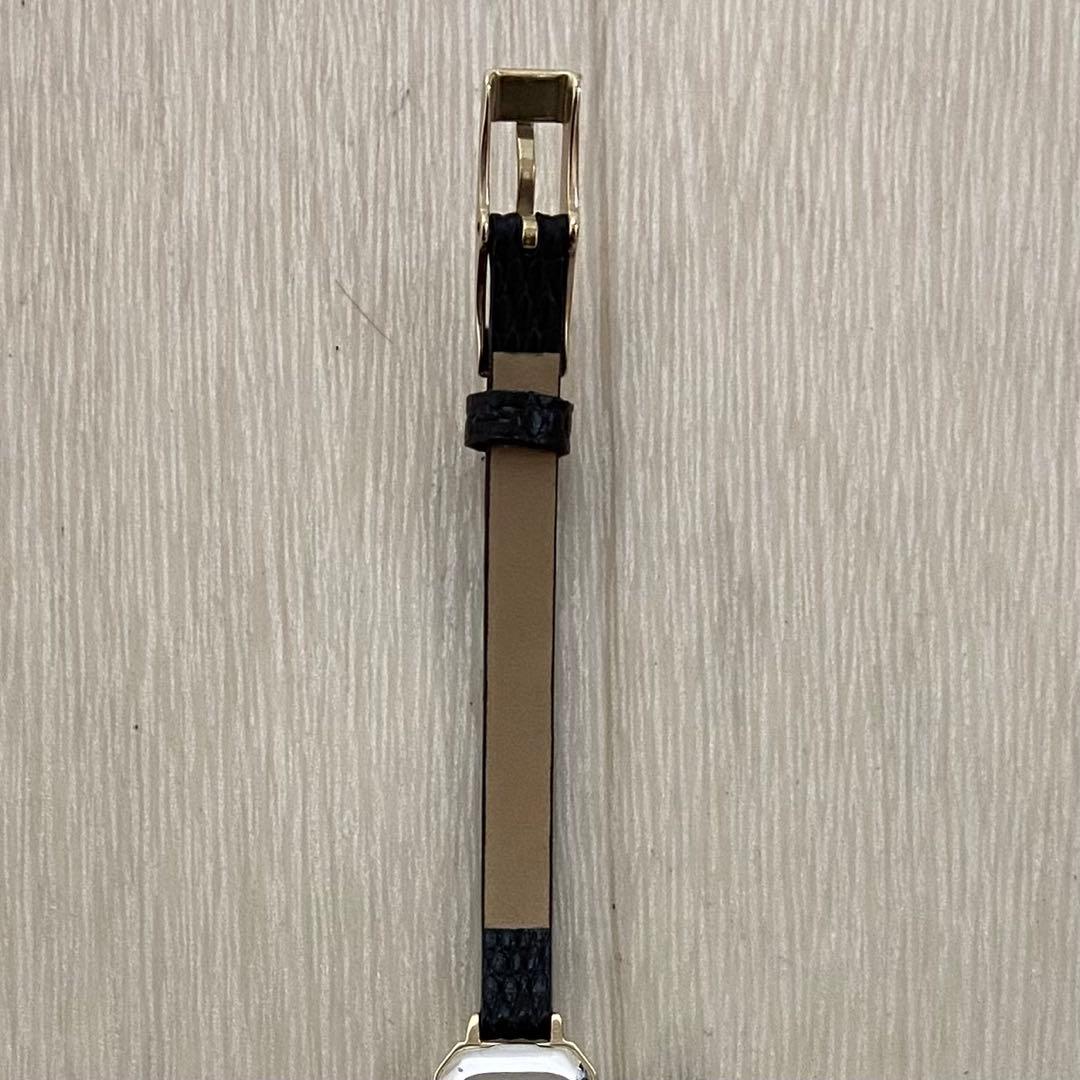 ete オクタゴンフェイス レザーベルト ウォッチ 腕時計　エテ