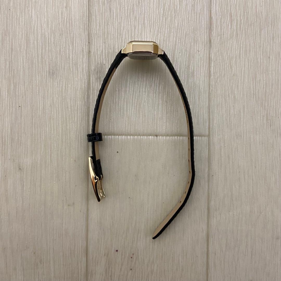 ete オクタゴンフェイス レザーベルト ウォッチ 腕時計　エテ