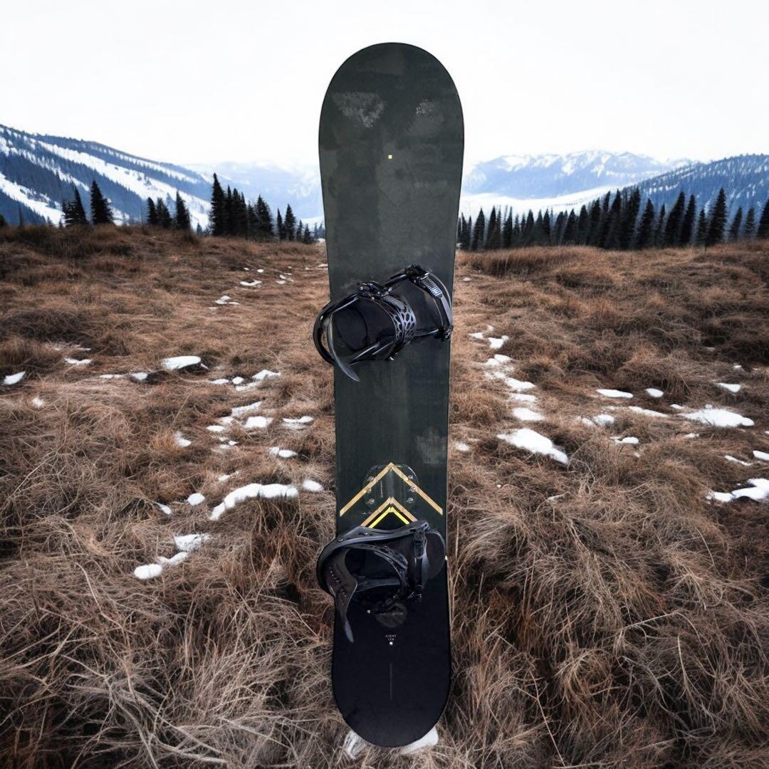 SALOMON156cm × FLUX PR メンズスノーボードセット