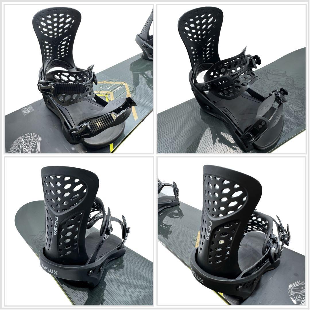 SALOMON156cm × FLUX PR メンズスノーボードセット