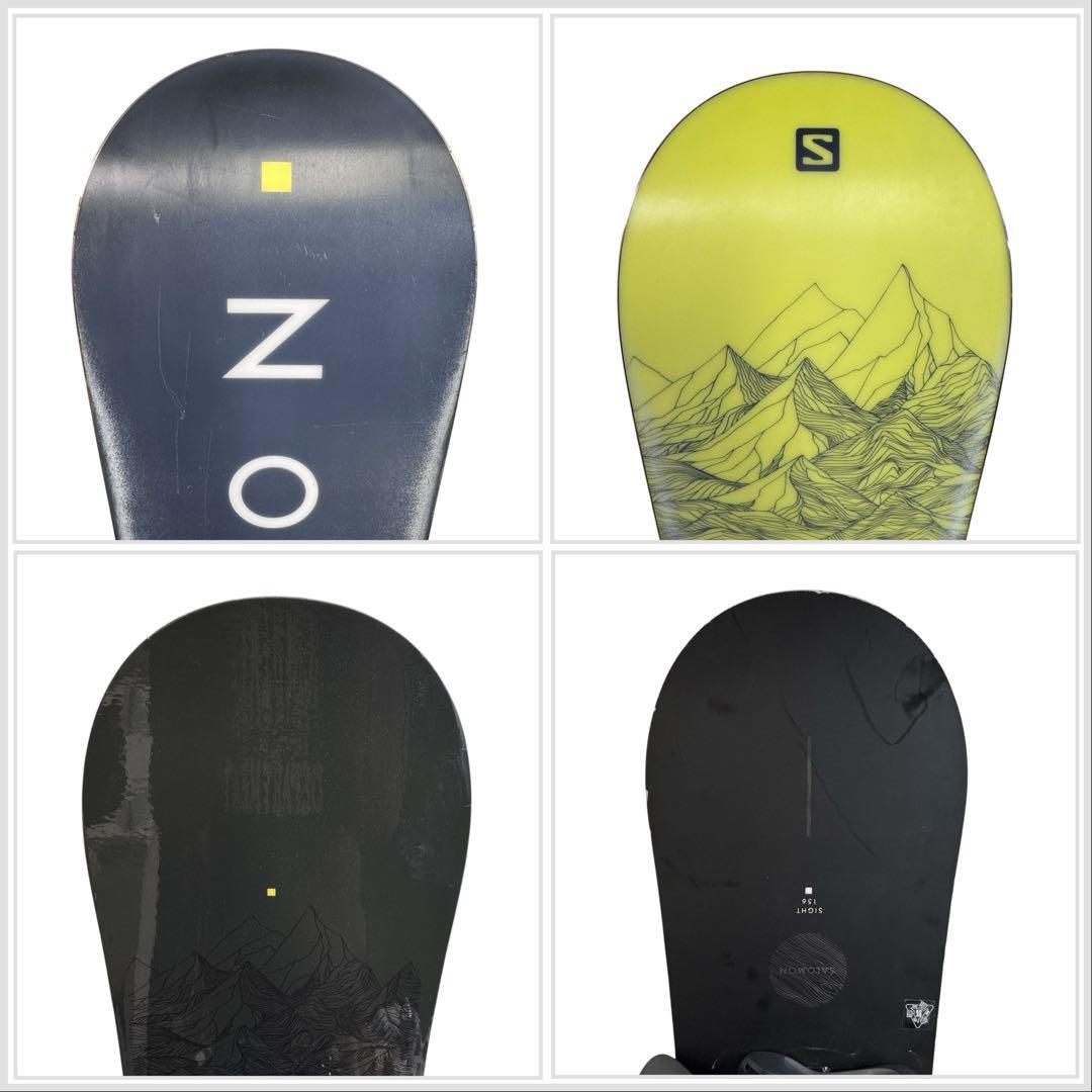 SALOMON156cm × FLUX PR メンズスノーボードセット