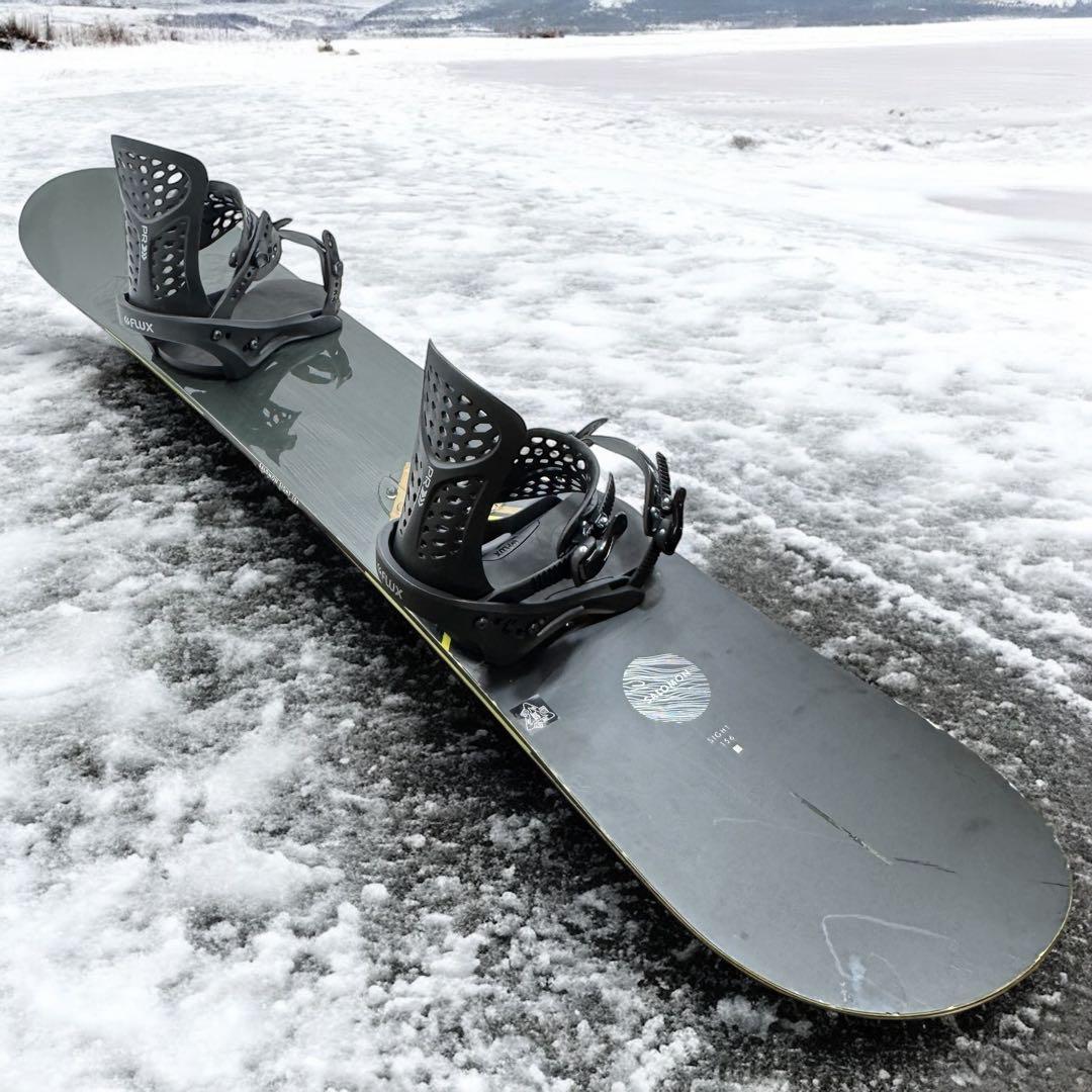 SALOMON156cm × FLUX PR メンズスノーボードセット