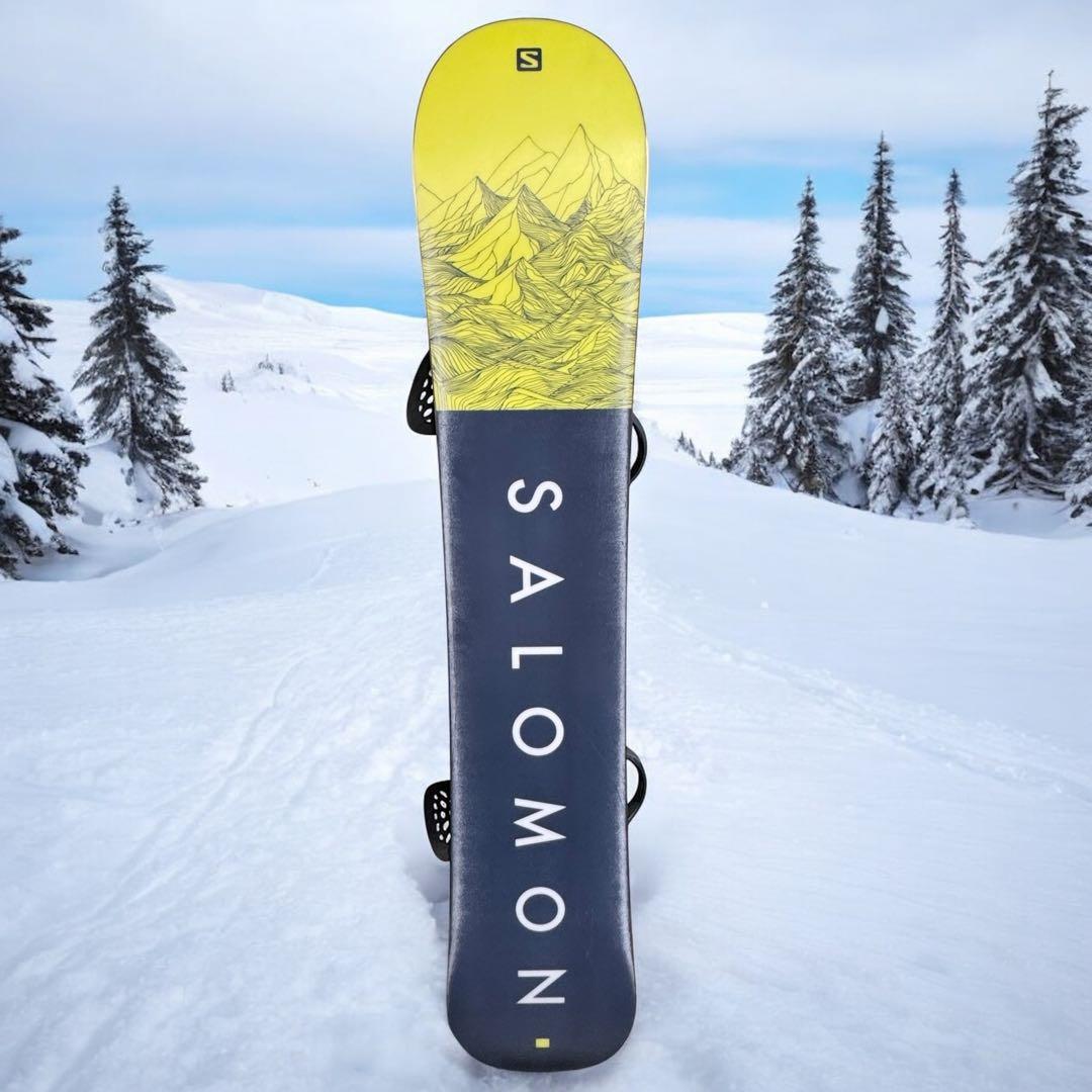 SALOMON156cm × FLUX PR メンズスノーボードセット