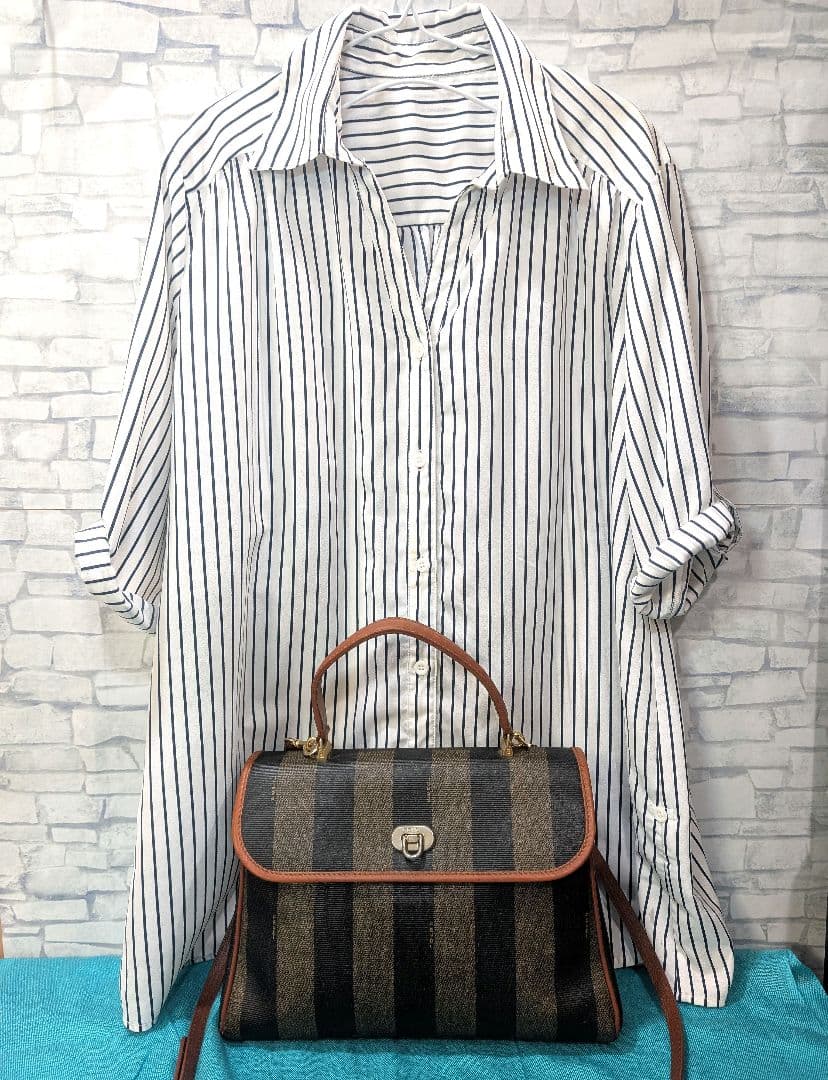 ✨lyn✨♥美品♥フェンディ ハンドバッグ ペカン柄 2way FENDI