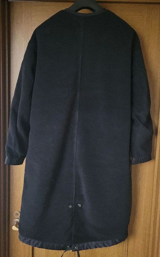 TOMORROWLAND　リバーシブル黒　ロングコート M