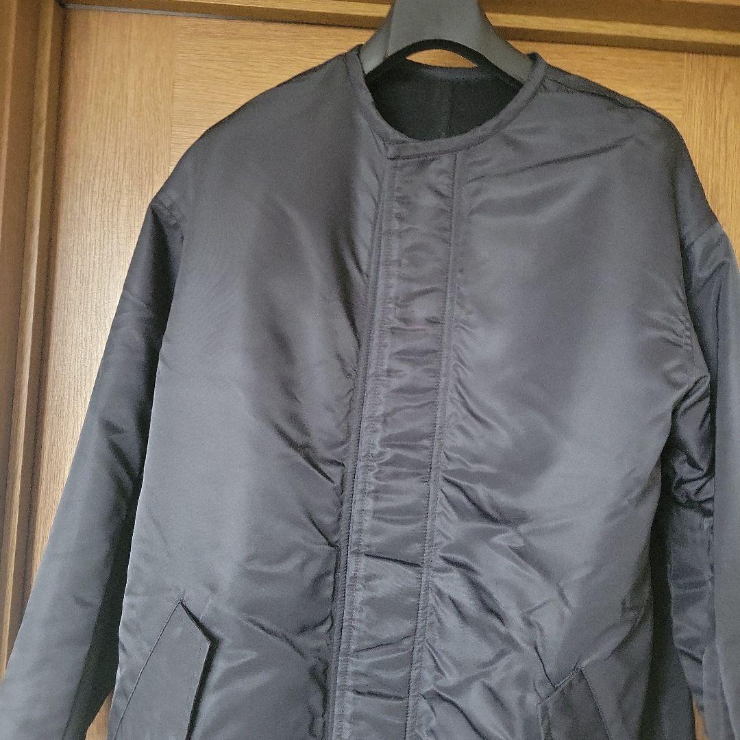 TOMORROWLAND　リバーシブル黒　ロングコート M