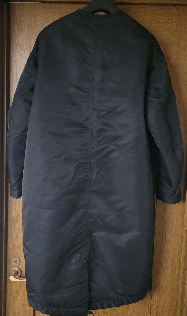 TOMORROWLAND　リバーシブル黒　ロングコート M