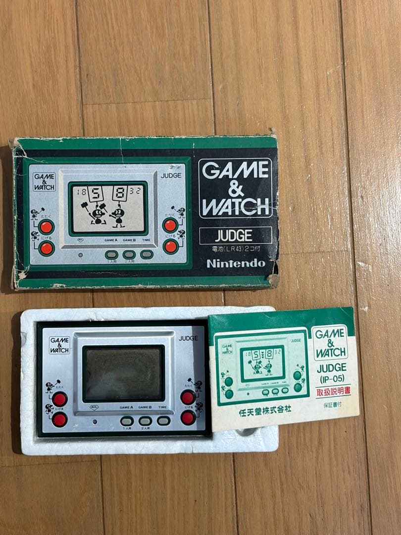 任天堂 ゲームウォッチ judge 動作確認済み Nintendo