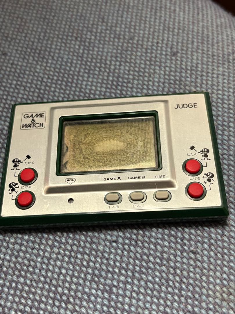 任天堂 ゲームウォッチ judge 動作確認済み Nintendo