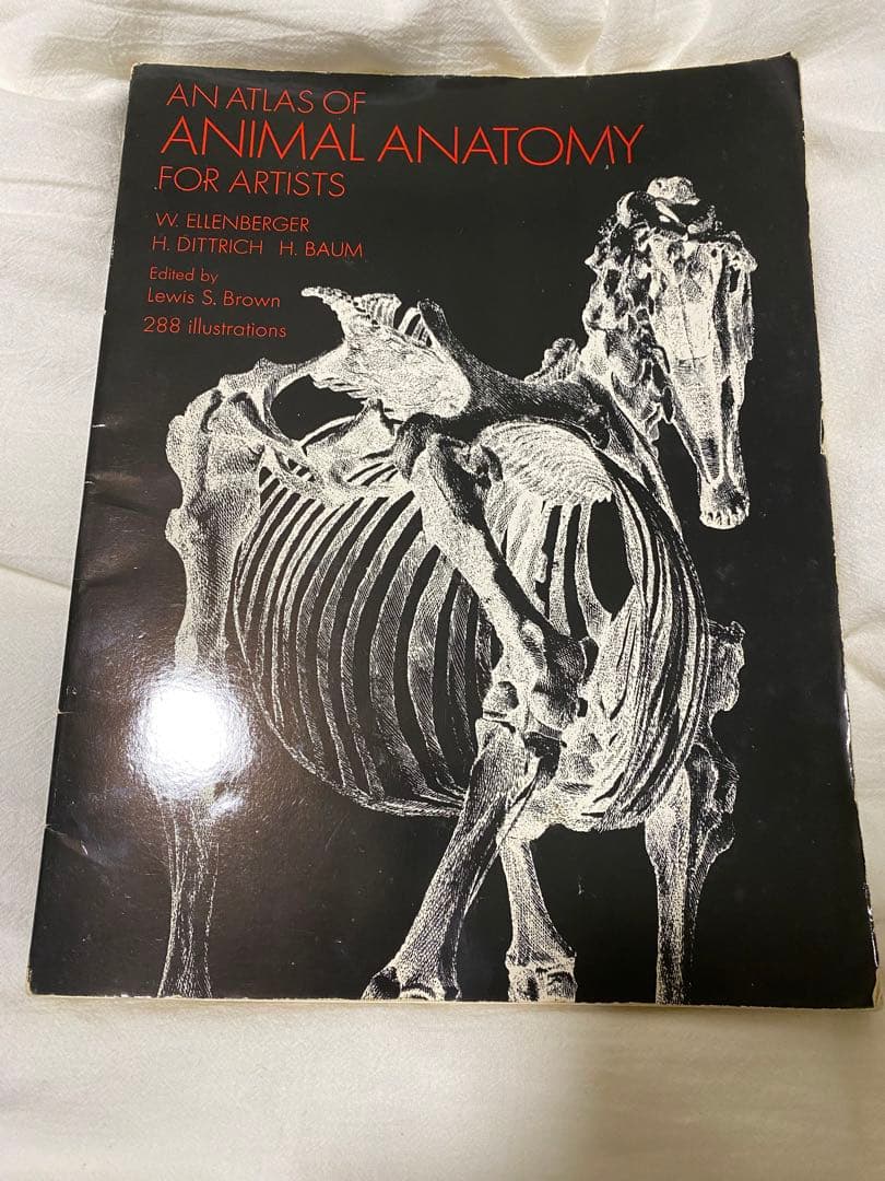 （鮮明）ANIMAL ANATOMY FOR ARTISTS