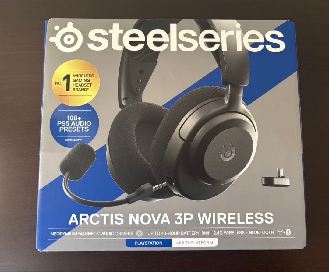 ヘッドホン SteelSeries ARCTIC NOVA 3P WIRELESS