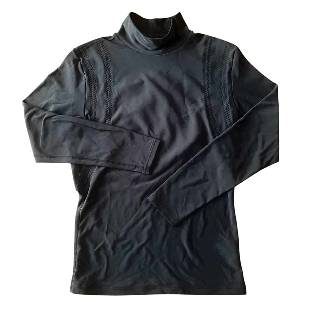 【美品】グラントイーワンズ ハイネック パンプ10分袖 LL ブラック