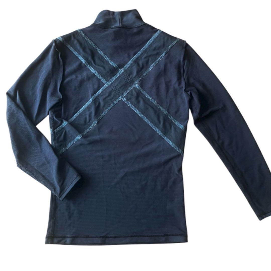 【美品】グラントイーワンズ ハイネック パンプ10分袖 LL ブラック