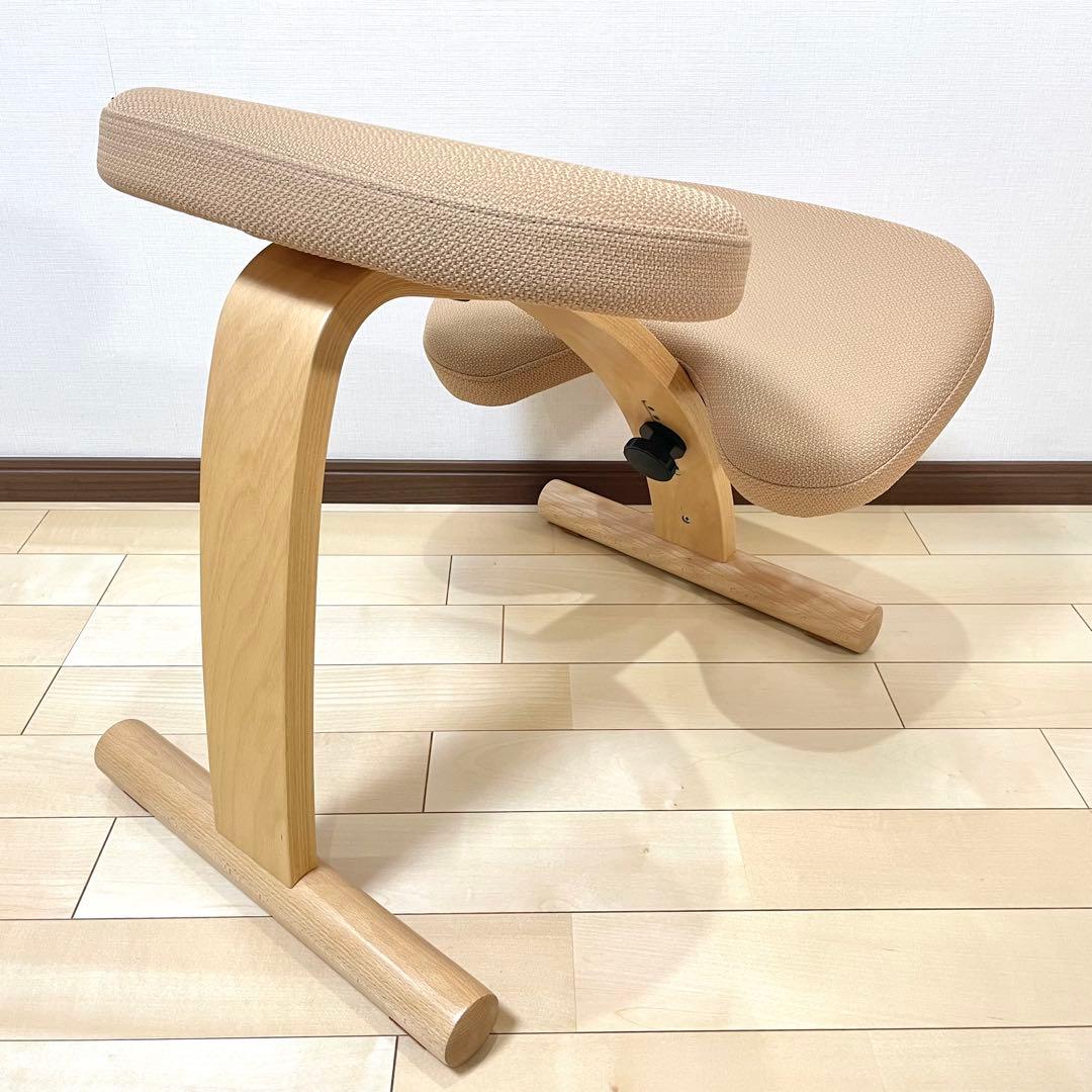 バランスラボ バランスチェア バランスイージー ベージュ 中古美品