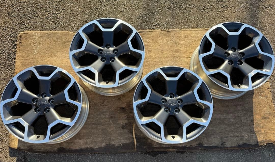 スバル SUBARU VX 純正アルミ 17×7j 100 5H +48 4枚