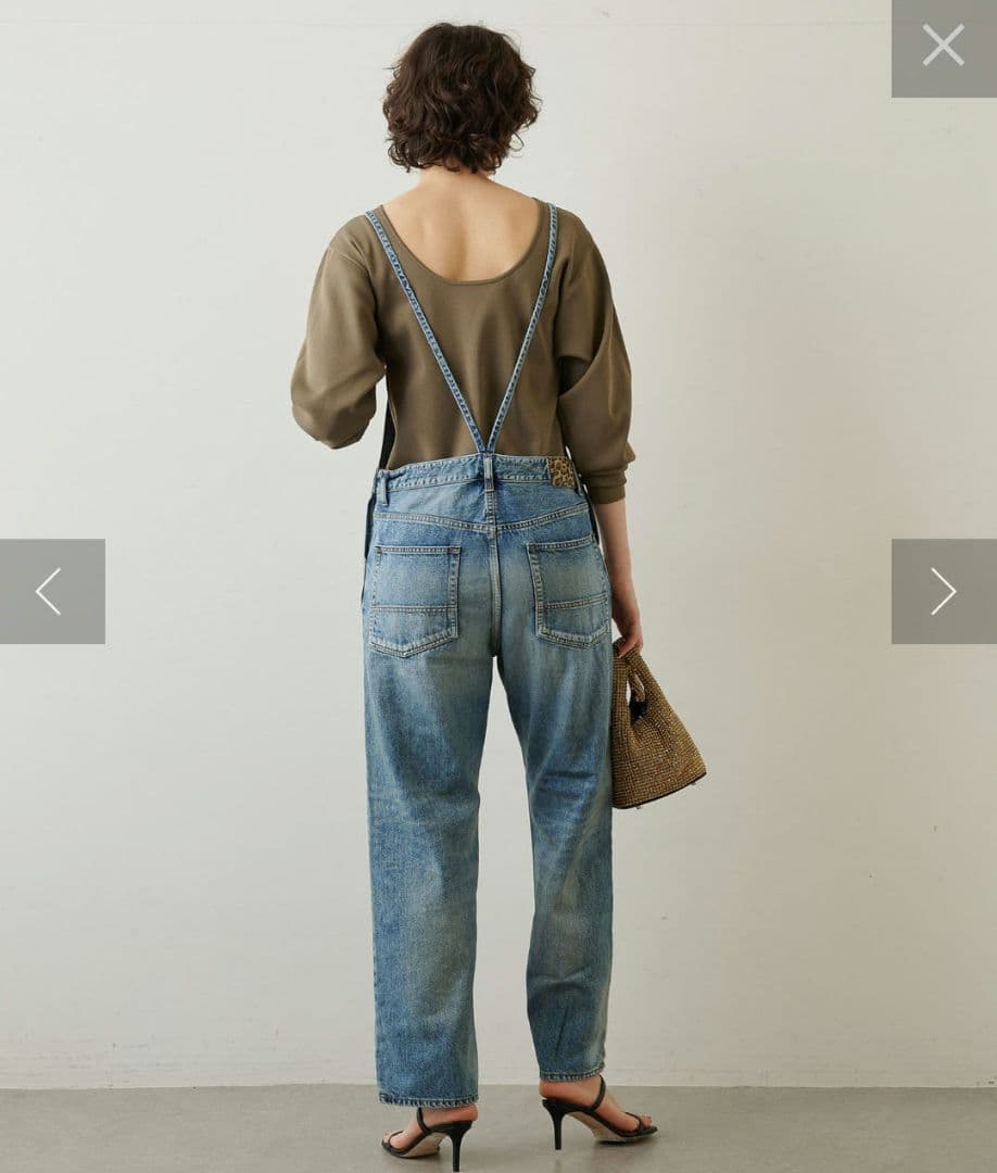 ウィムガゼット　デニムオールインワン　サロペット