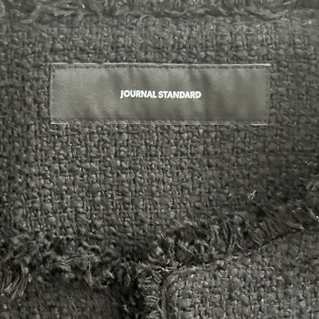 ジャーナルスタンダード　ツイードノーカラージャケット