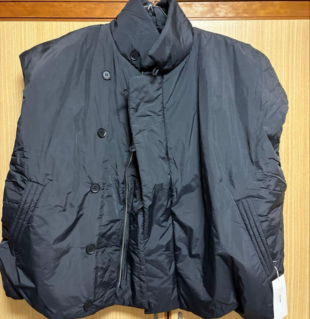 アンヌーク　anuke Volume Over Vest （ブラック）36