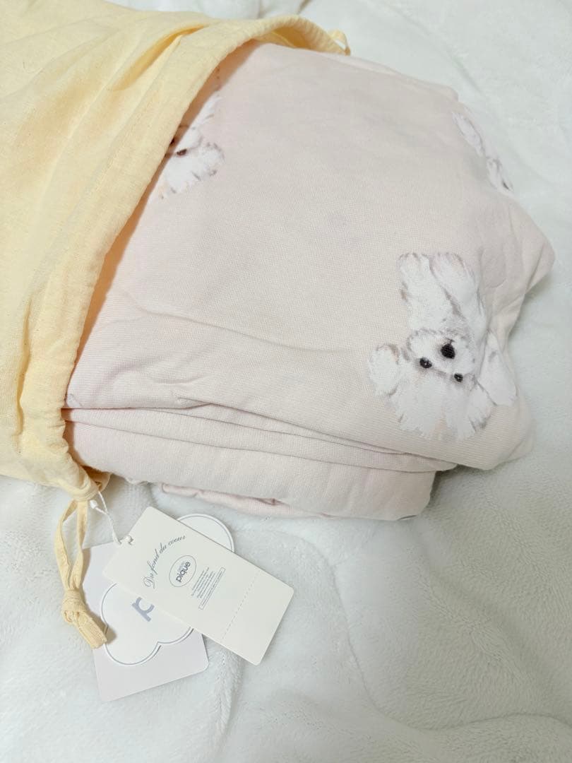 【新品】ジェラートピケ　SLEEP DOG柄 ３点セット　シングル　マルチーズ