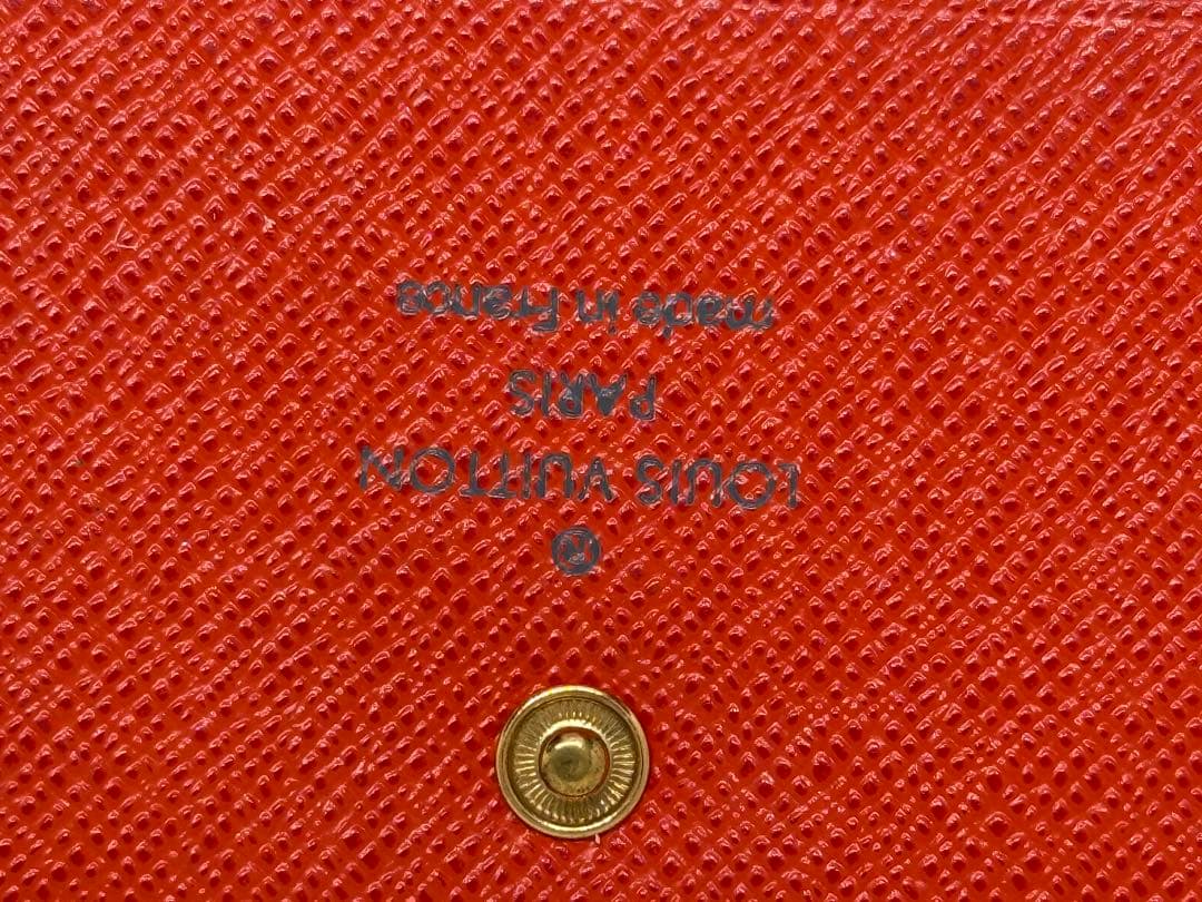 Louis Vuitton ケース ブラック/オレンジ