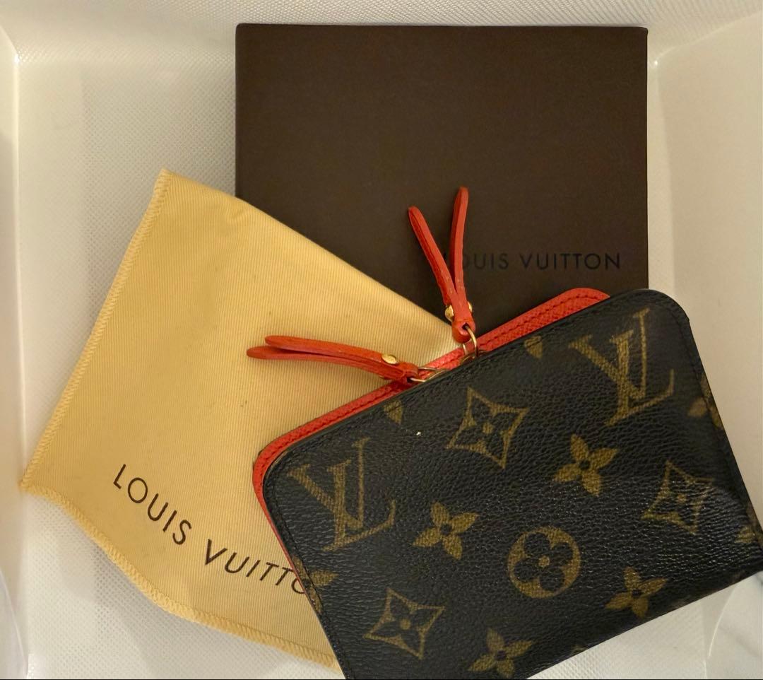 Louis Vuitton ケース ブラック/オレンジ