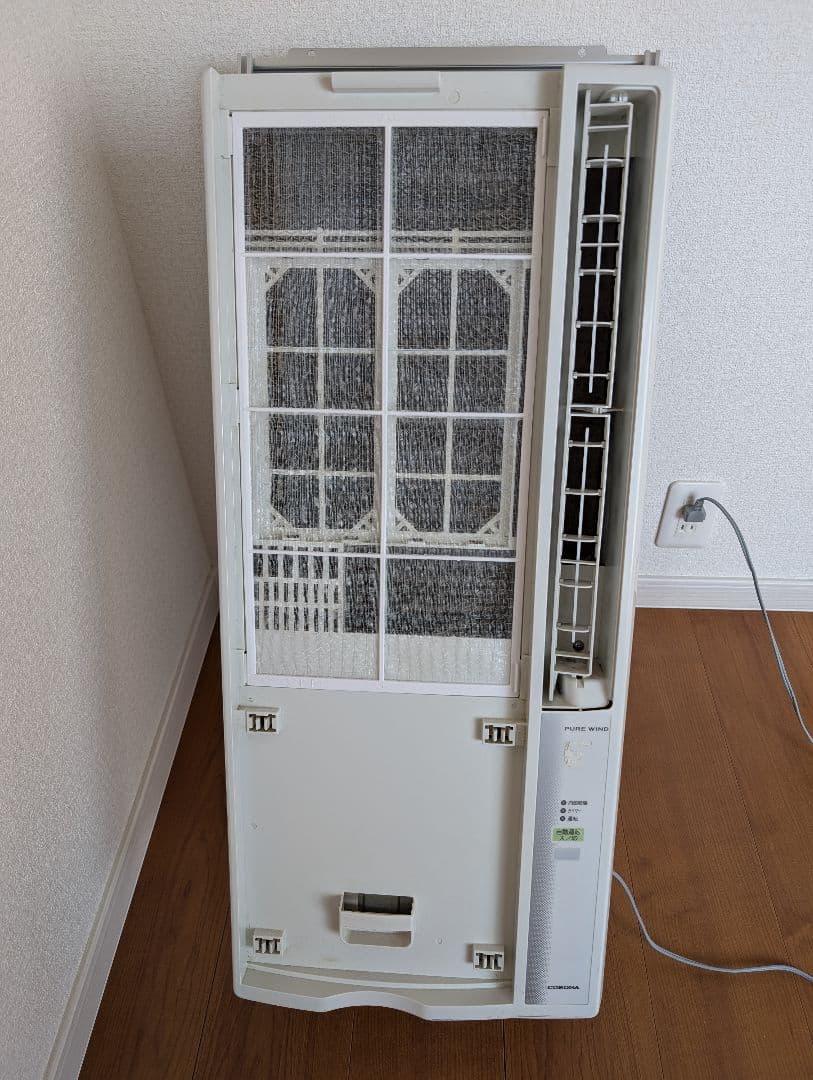 2019年製♪コロナ窓用エアコン ホワイト リモコン付き