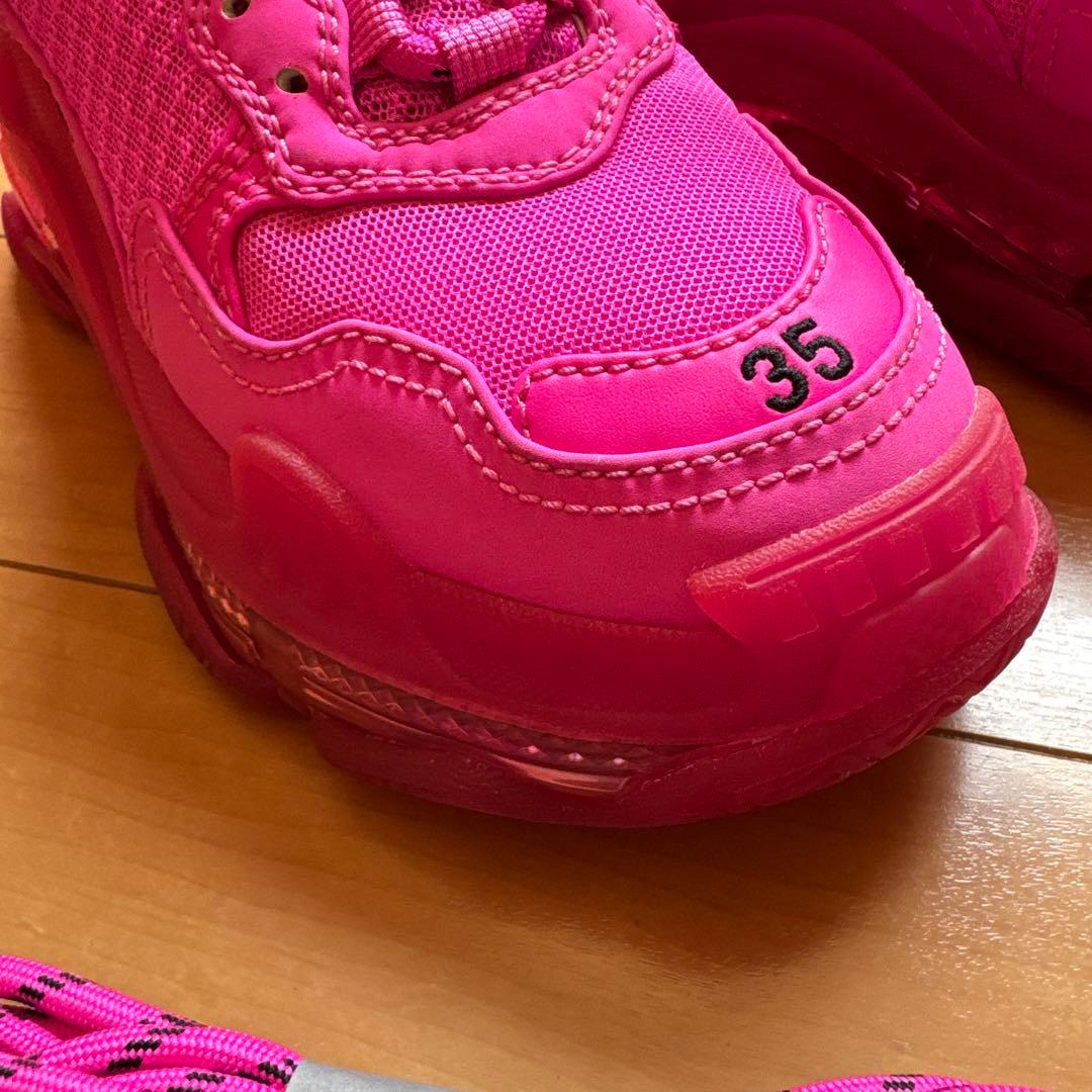 BALENCIAGA ピンク スニーカー 35