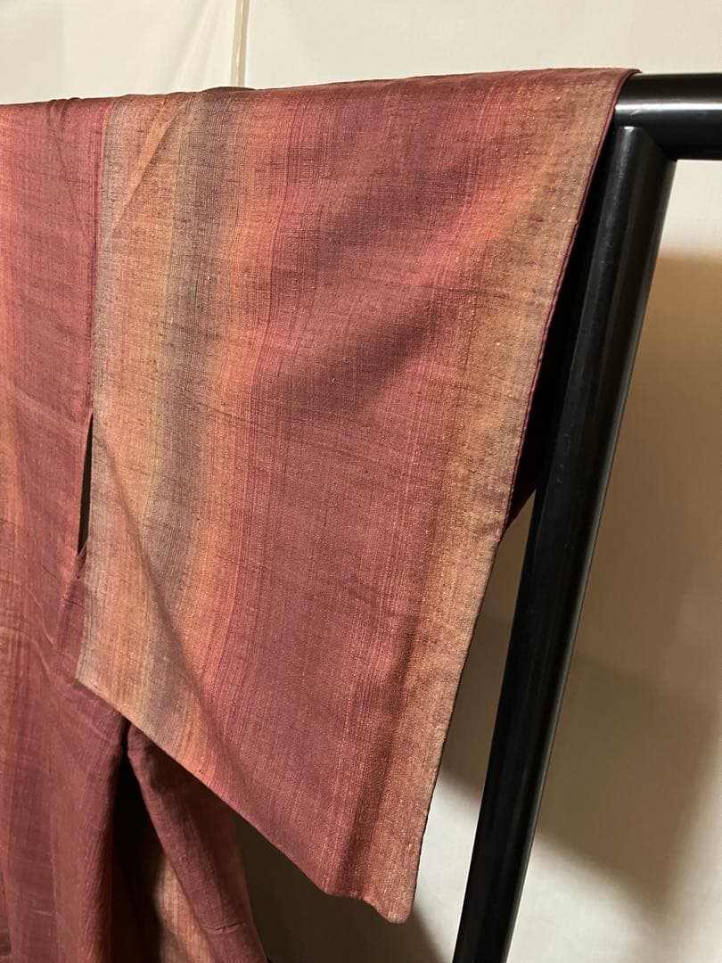 ☘️早い者勝ち☘️【国宝品】●岐阜県無形文化財【郡上紬】●幻の紬●草木染●紬●着物