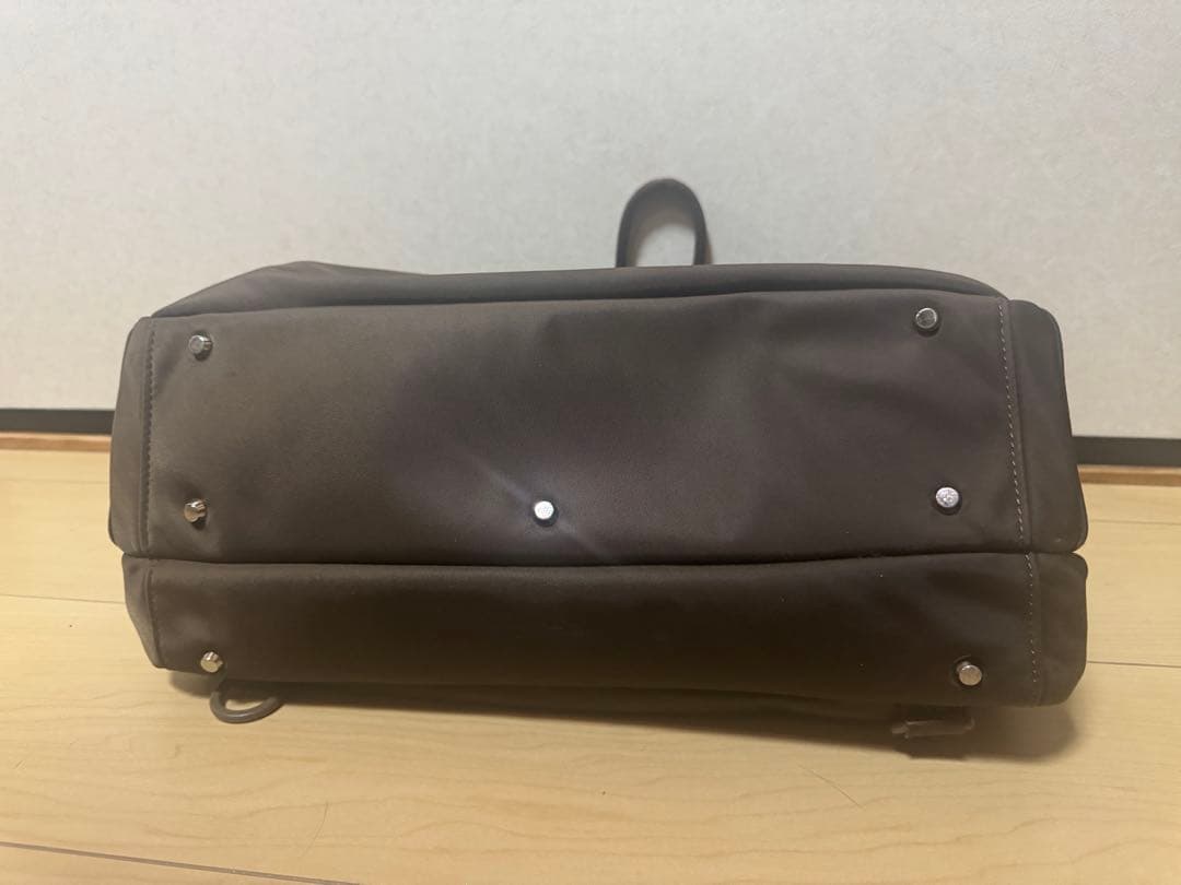 値下げ中【美品】　SELENT ETHER ブラウン ナイロン ハンドバッグ