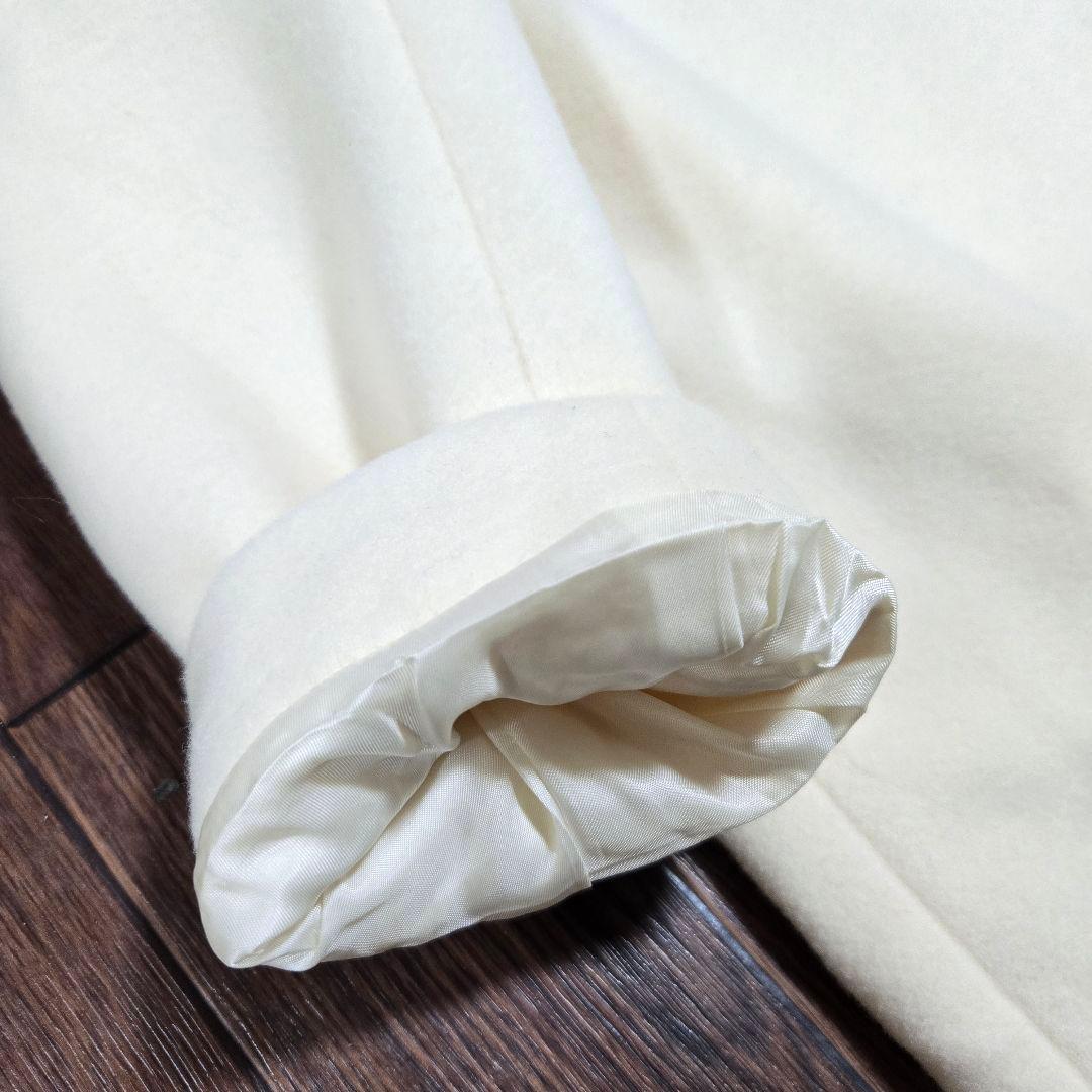 本日削除◆未使用◆ノーブル MTR ウール カシミヤ スタンドカラー コート