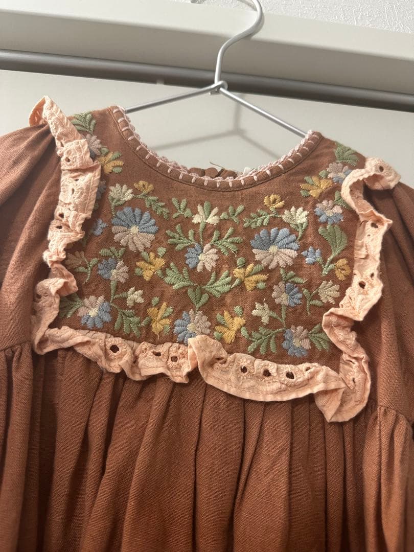 Apolinakids AW22 サイズ3-5Y ワンピース　アポリナキッズ