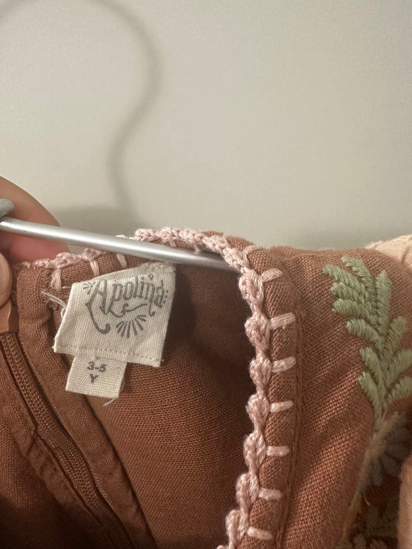 Apolinakids AW22 サイズ3-5Y ワンピース　アポリナキッズ