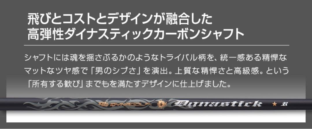 【新品6本】2番手飛ぶ最高峰☆ダイナミクス プレステージアイアン 5〜PWセット