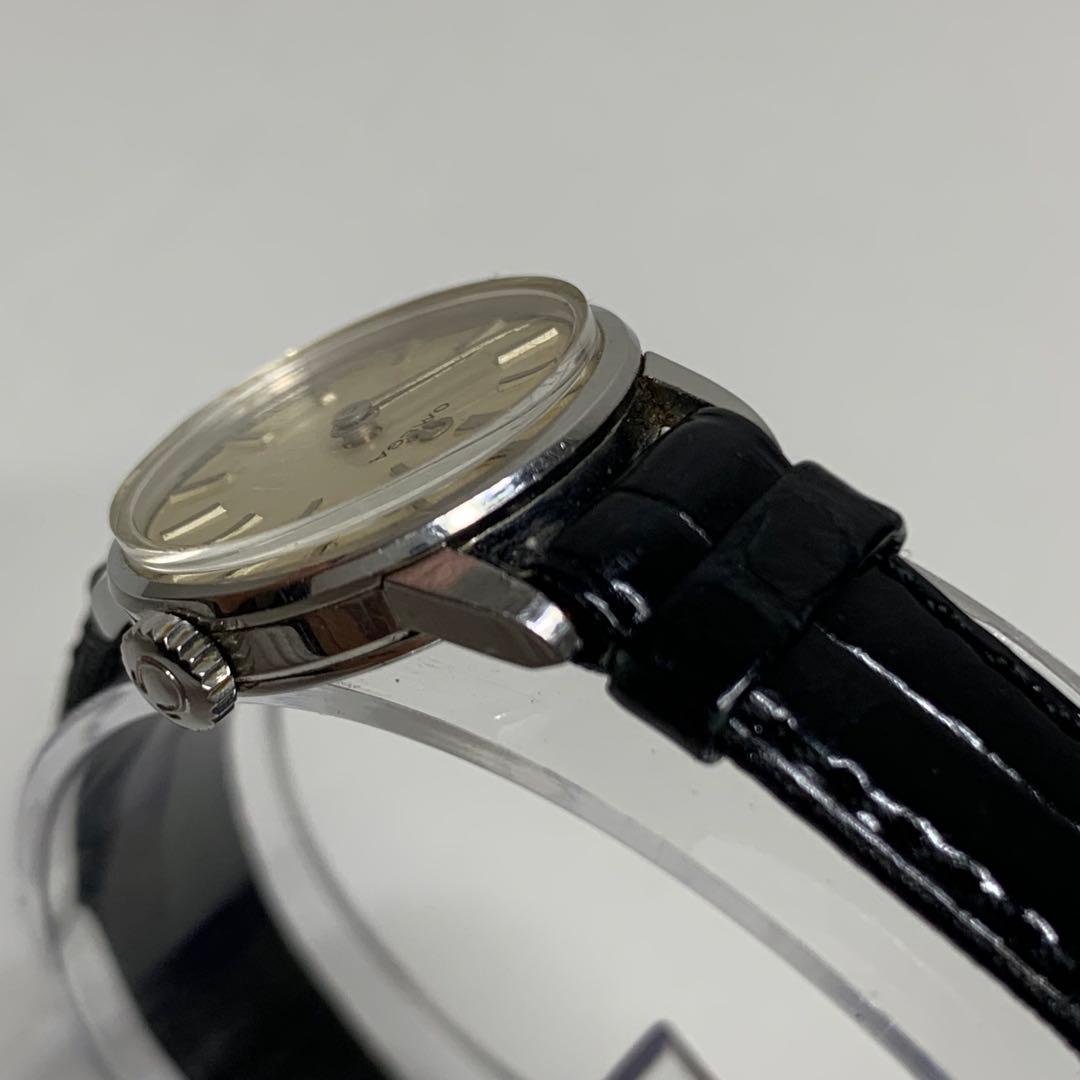 【稼働】オメガ レディース 手巻き ラウンド　アンティーク 腕時計