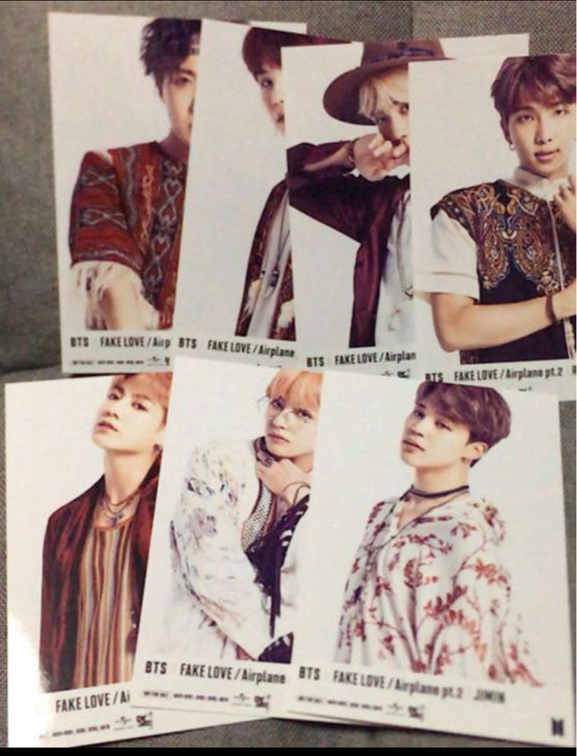 28枚　BTS 四形態セット＆生写真　 7枚×4種　 CD DVD特典