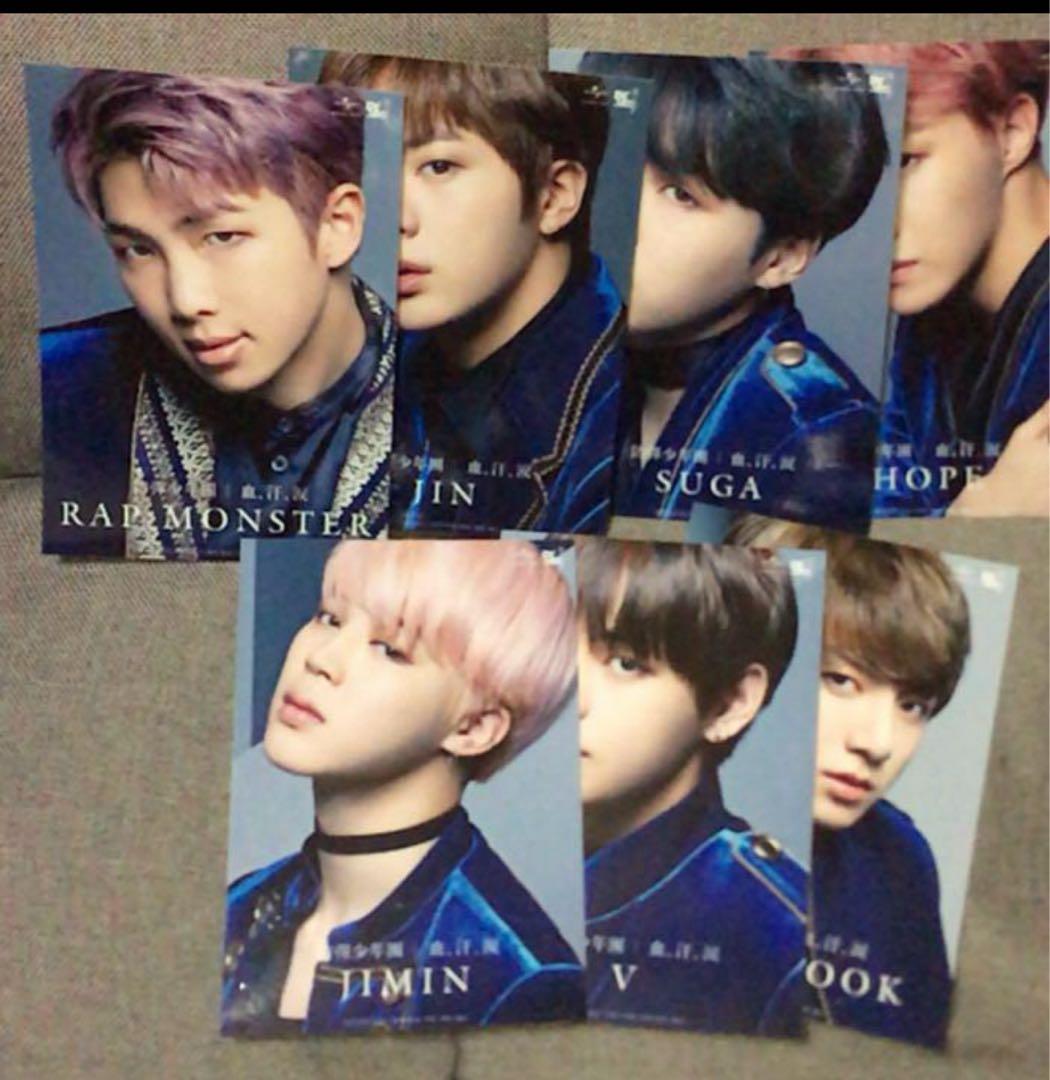 28枚　BTS 四形態セット＆生写真　 7枚×4種　 CD DVD特典