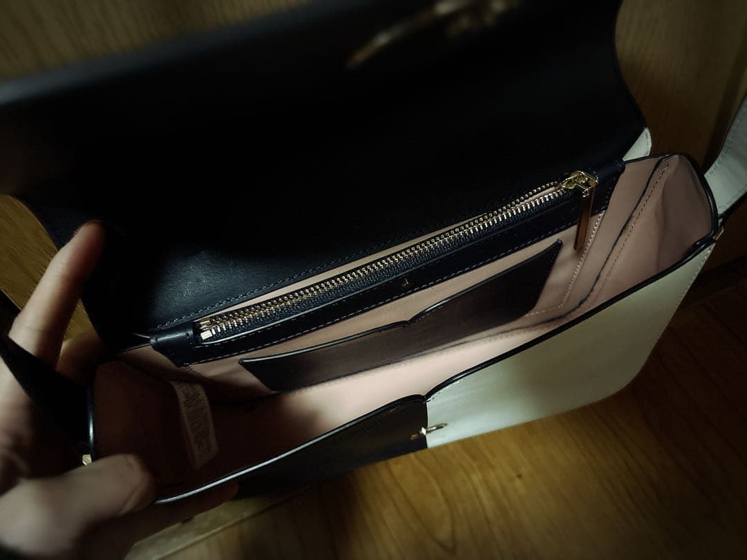 kate spade ケイトスペード ショルダーバッグ バイカラー ニコラ