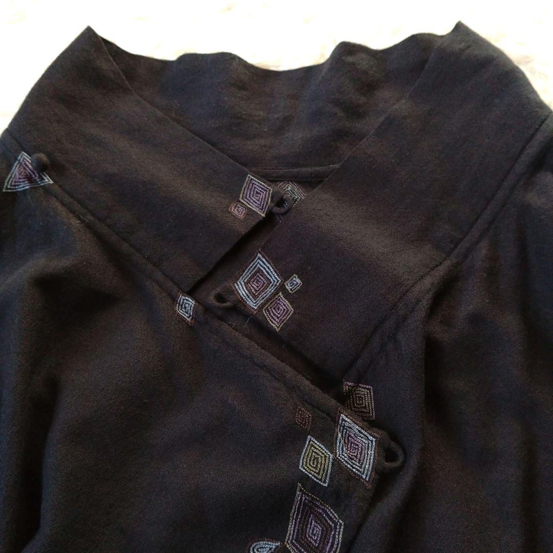 近年モデル✨ヨーガンレール　　　　シルク・コットン・ウール刺繍　ジャケット