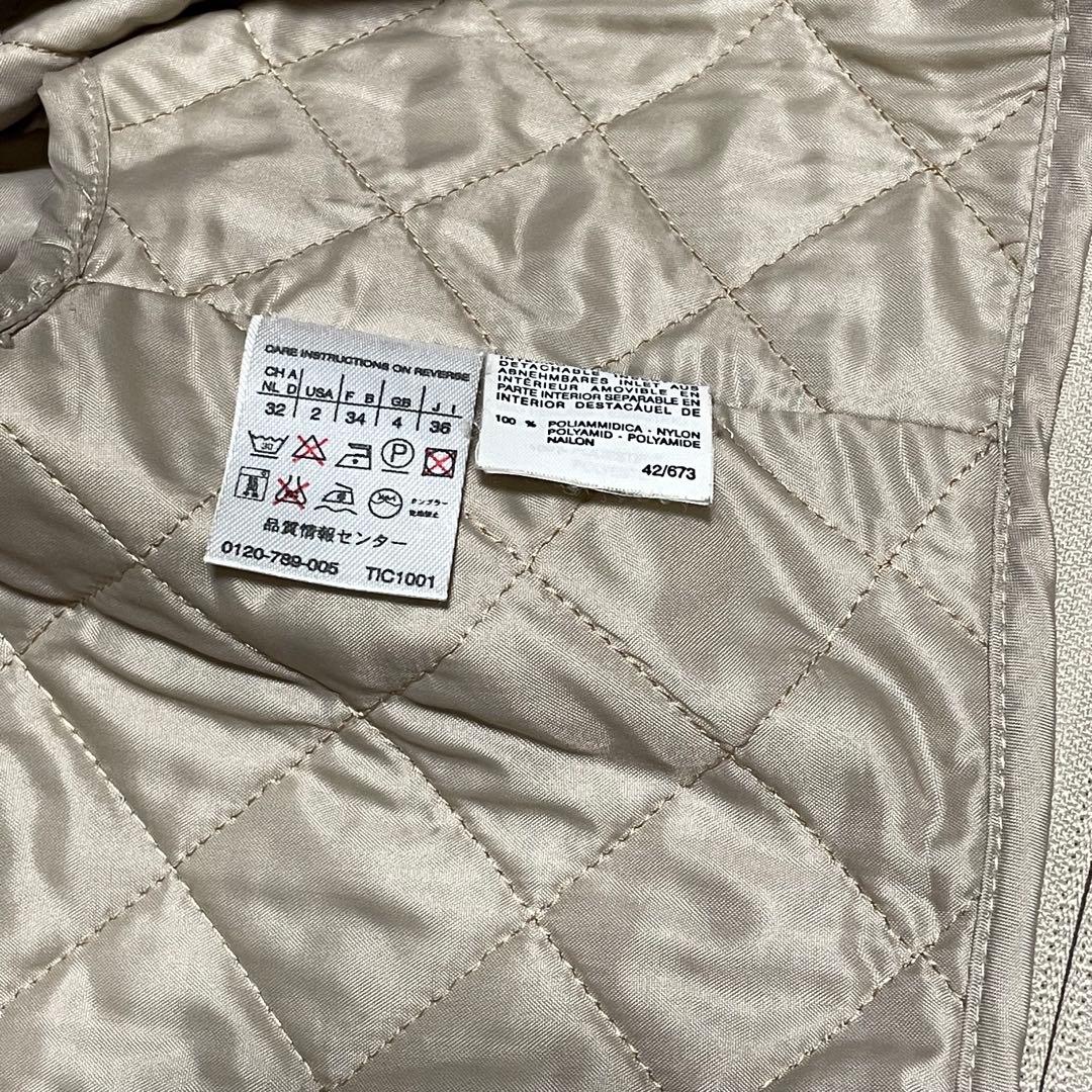 【3way】マックスマーラ 銀タグ ロングコート キルティング フード ライナー