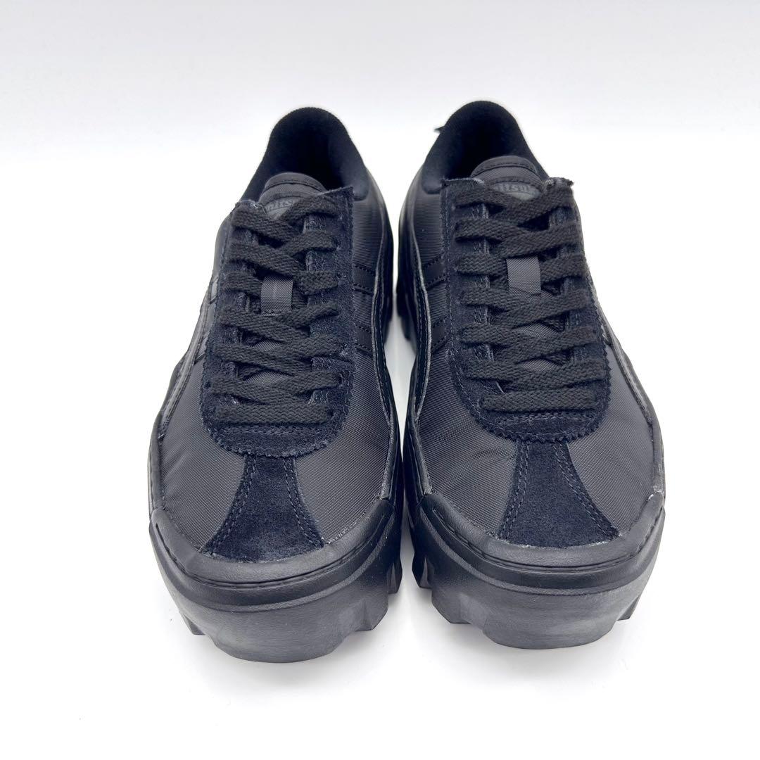 【極美品】オニツカタイガー デレゲーション チャンク ブラック スエード 厚底