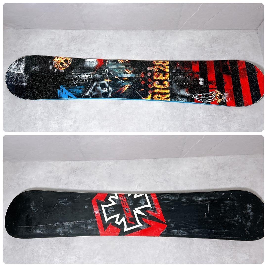 rice28 RT7 × Flux スノーボード 2点セット Wax済