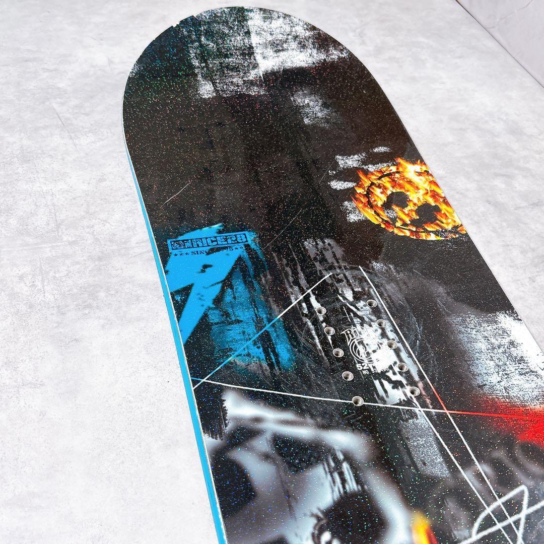 rice28 RT7 × Flux スノーボード 2点セット Wax済