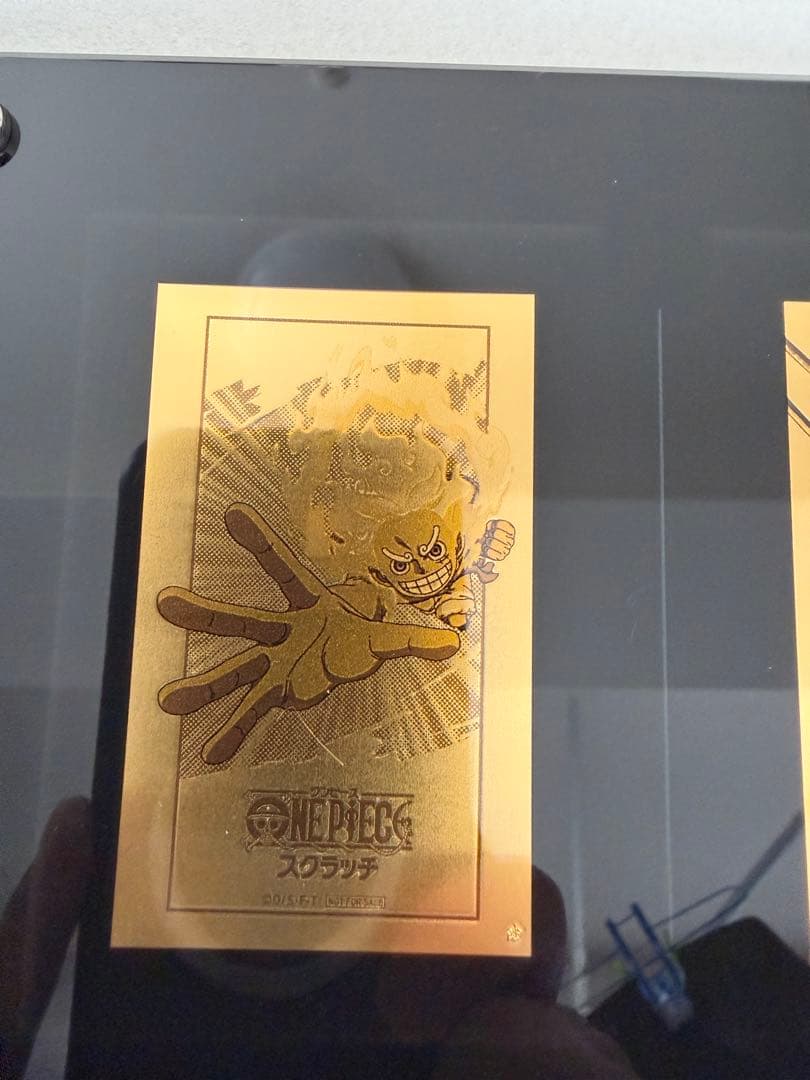 マ*ド様 世界限定50個　ONE PIECE 純金カード　3枚セット