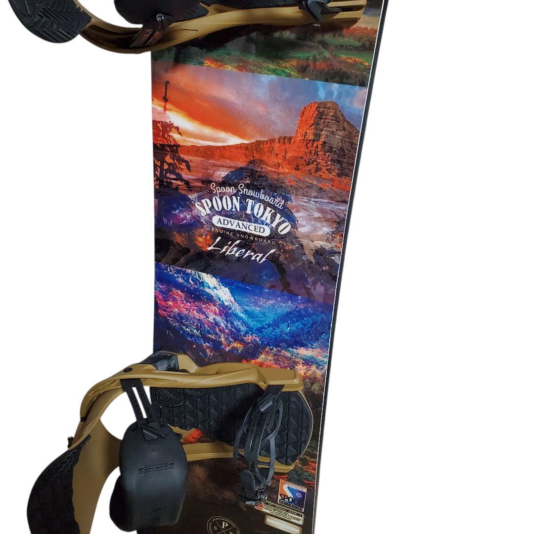 SPOON LIBERAL 158cm SALOMON ビンディング 2点セット