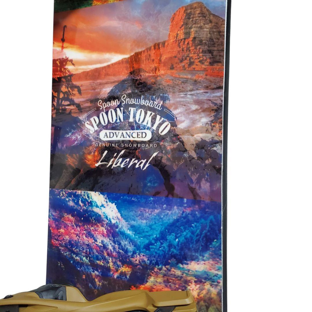 SPOON LIBERAL 158cm SALOMON ビンディング 2点セット