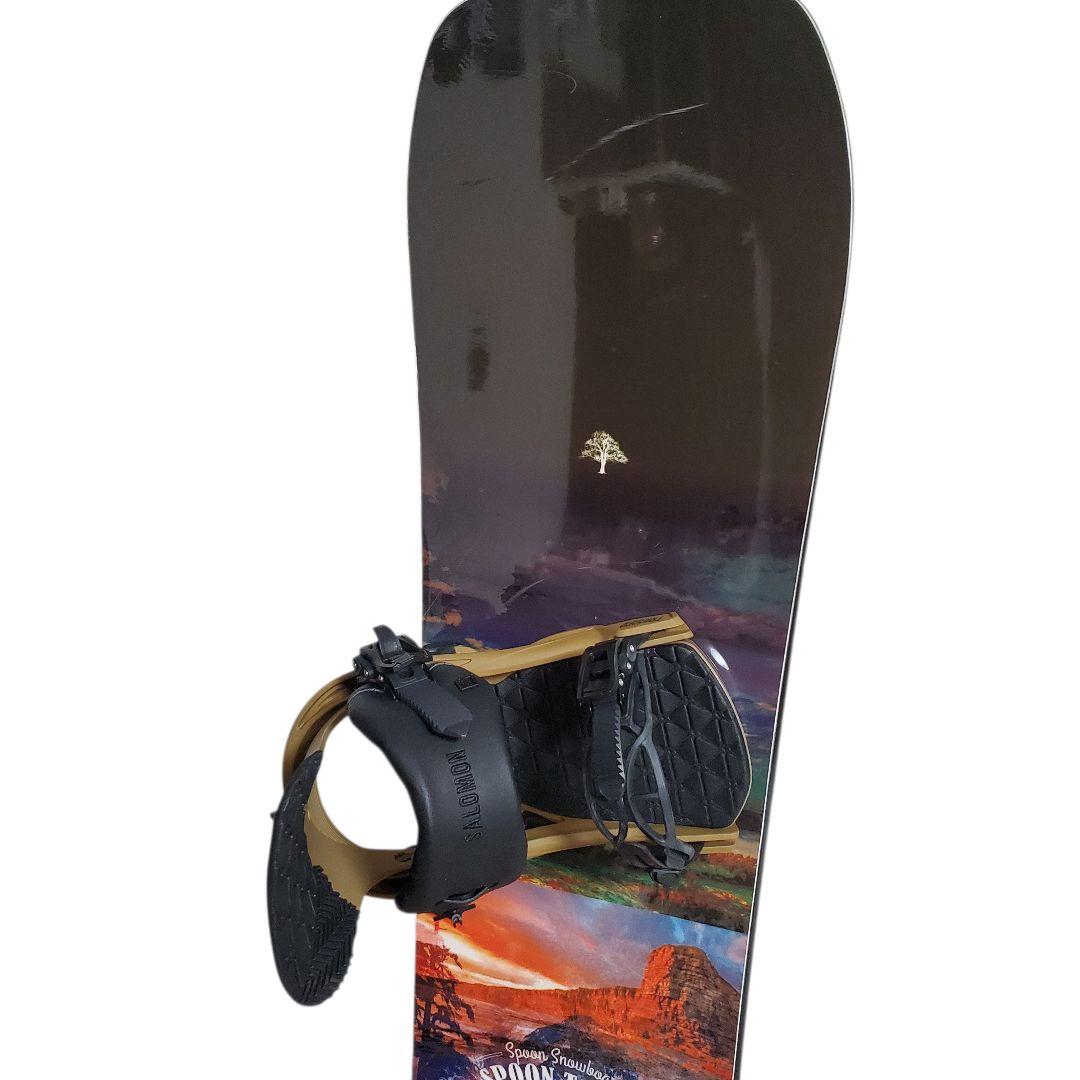 SPOON LIBERAL 158cm SALOMON ビンディング 2点セット