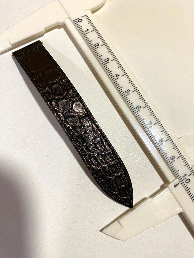 16mm フランクミュラー 純正 メタリック ストラップ ベルト