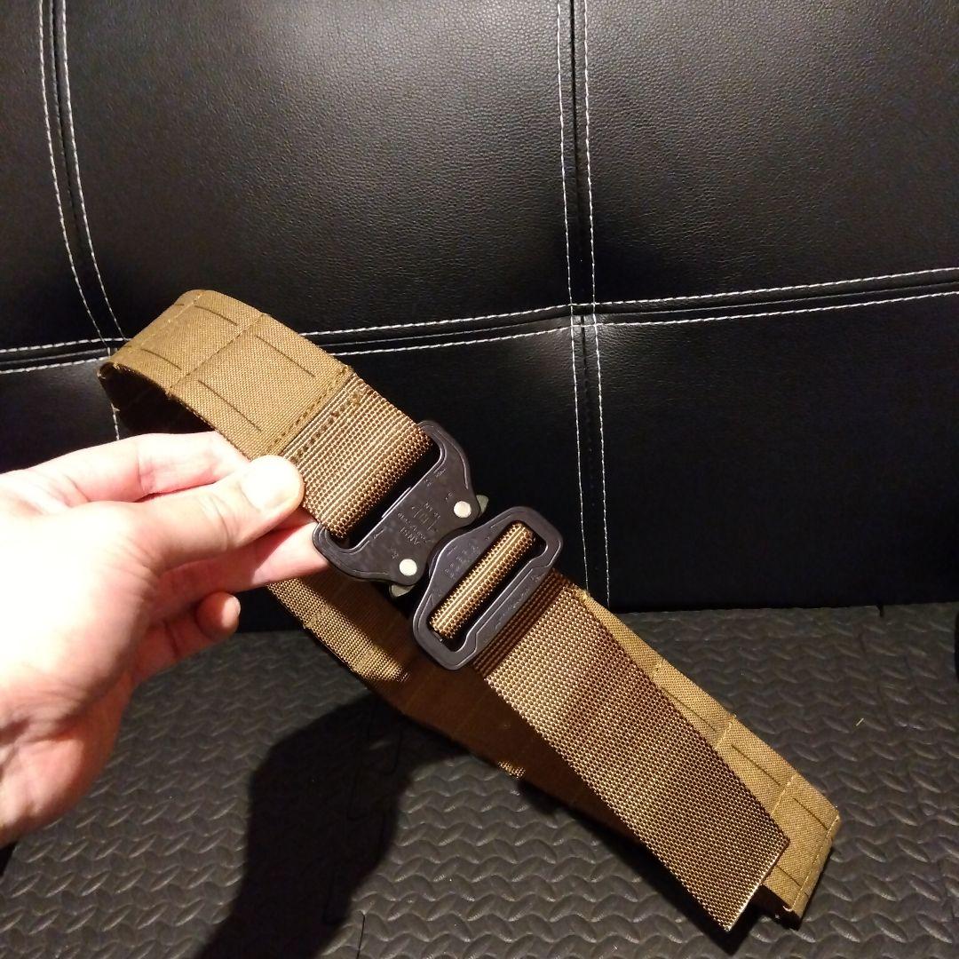 タスマニアンタイガー　モールベルト　改造品　アンシー仕様コブラバックル