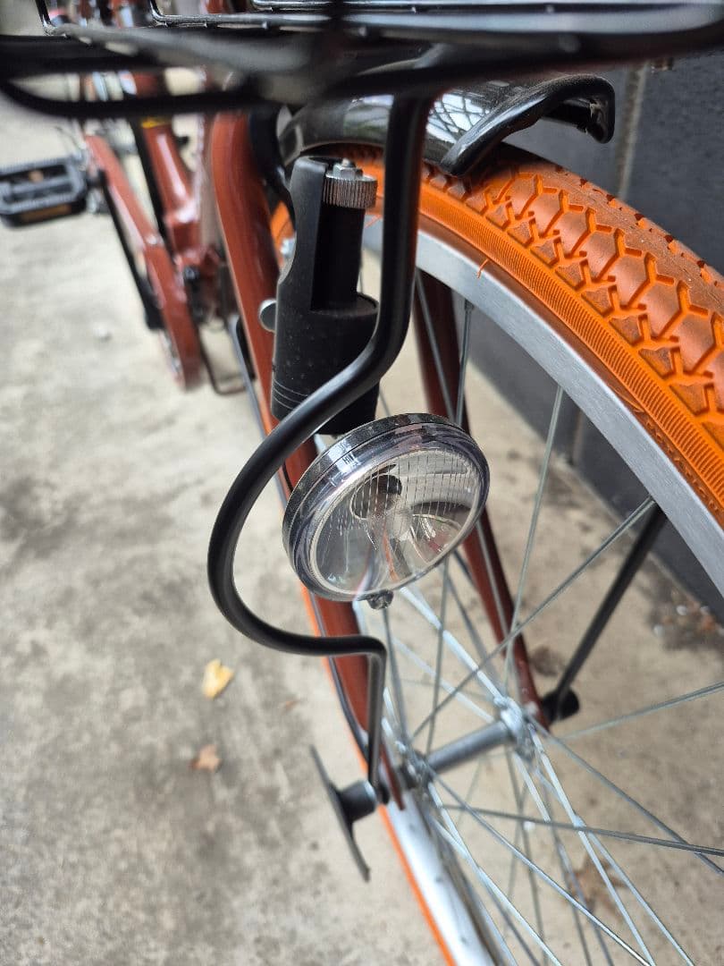 未使用に近い美品★ボルディ 折りたたみ自転車 シマノ製6段変速 26インチ★取説